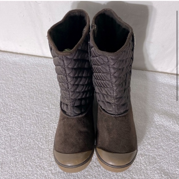American Eagle Outfitters Brown Quilted Ankle Boots 9 - Picture 13 of 13